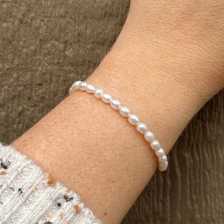 Lila Freshwater Pearl Bracelet