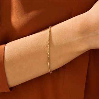 Luxe Box Link Gold Bracelet
