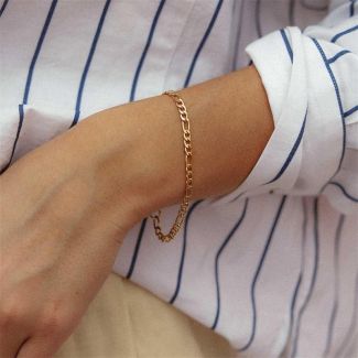 Mira Gold Link Bracelet