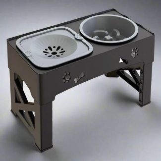Ergonomic Pet Feeder Adjustable