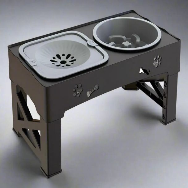 Ergonomic Pet Feeder Adjustable